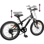 vidaXL Mountainbike 20 Zoll 6-Geschwindigkeit für 5-8 Jahre alt