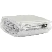 vidaXL Pflanzenabdeckung Transparent 5 x 10 m PVC