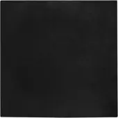 vidaXL Rutschfester Kunstfellteppich Olite Schwarz 200 x 200 cm