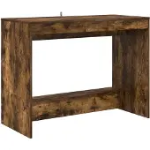 vidaXL Bett-Schreibtisch Räuchereiche Holzwerkstoff 100 x 45 x 75 cm