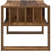 vidaXL Couchtisch Altholz 92 x 49,5 x 45 cm Holzwerkstoff