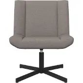 vidaXL Drehstuhl Taupe 63 x 75 x 76 cm Stoff