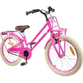vidaXL Kinderfahrrad 20 Zoll für 6-11 Jahre alt Dunkelrosa