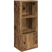 vidaXL Bücherregal Altholz-Optik 31x24x77 cm Holzwerkstoff
