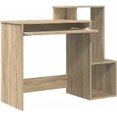 vidaXL Schreibtisch Sonoma-Eiche 106 x 41 x 88.5 cm Holzwerkstoff