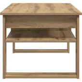 vidaXL Couchtisch Artisan-Eiche 96 x 54 x 44 cm Holzwerkstoff