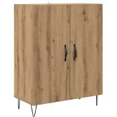 vidaXL Highboard Artisan-Eiche 69,5 x 34 x 90 cm Holzwerkstoff