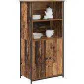 vidaXL Highboard Altholz 62 x 36 x 121,5 cm Holzwerkstoff