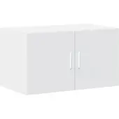 vidaXL Wandschrank Weiß 70x42,5x40 cm Holzwerkstoff
