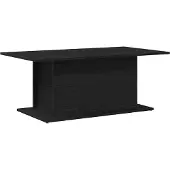vidaXL Couchtisch Schwarz Eichen-Optik 102 x 55,5 x 40 cm