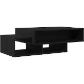 vidaXL Couchtisch Schwarz Eichen-Optik 105x55x32 cm Holzwerkstoff