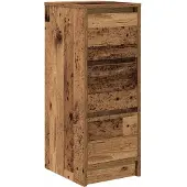 vidaXL Sideboard Altholz-Optik 29,5x34x76 cm Holzwerkstoff