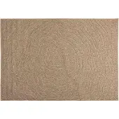 vidaXL Bereichsteppiche Moiré AGIRA Natur 170 x 120 cm Polyester