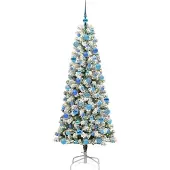 vidaXL Selma (mit LEDs und blauen Kugeln)