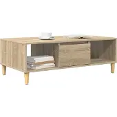 vidaXL Couchtisch Sonoma-Eiche 102 x 55 x 35 cm Holzwerkstoff