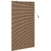 vidaXL Rollo Braun 100 x 160 cm Bambus