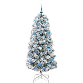vidaXL Selma (mit LEDs und blauen Kugeln)