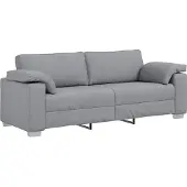vidaXL Hellgraues Sofa