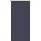 vidaXL Verdunkelungsrollo Marineblau 70x130cm Stoffbreite 65,7 cm