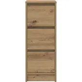 vidaXL Sideboard Artisan-Eiche 29,5x34x76 cm Holzwerkstoff