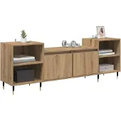 vidaXL TV-Schränk 160 x 35 x 55 cm Artisan-Eiche Holzwerkstoff