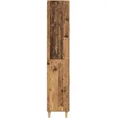 vidaXL Highboard Altholz 69,5 x 34 x 180 cm Holzwerkstoff