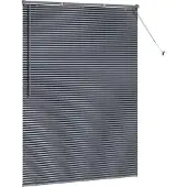 vidaXL Venezianische Jalousien Dunkelgrau 175 x 135 cm Aluminium