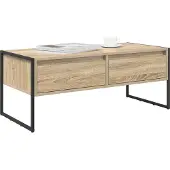vidaXL Couchtisch Sonoma 100 x 46 x 40 cm Holzwerkstoff