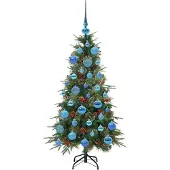 vidaXL Kira (mit LEDs und blauen Kugeln)