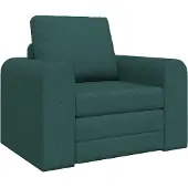vidaXL Schlafsofa Dunkelgrün 98 x 71 x 83 cm Stoff