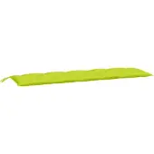 vidaXL Gartenbank-Auflage Hellgrün 180x50x7 cm Oxford-Gewebe