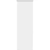 vidaXL Verdunkelungsrollo Weiß 55x175cm Stoffbreite 50,7 cm Polyester