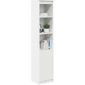 vidaXL Highboard Weiß 37,5x35x180 cm Holzwerkstoff