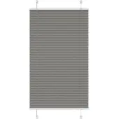 vidaXL Plissee Anthrazit 75x150 cm Stoffbreite 74,4 cm Polyester