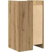 vidaXL Sideboard Artisan-Eiche 45 x 35 x 75 cm