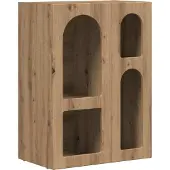 vidaXL Sideboard ELST Artisan-Eiche 59 x 35 x 80,5 cm Holzwerkstoff