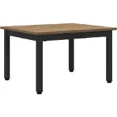vidaXL Couchtisch Kunsthandwerk Eiche 60 x 50 x 36 cm Holzwerkstoff