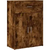 vidaXL Sideboard Räuchereiche 60x30x84 cm Holzwerkstoff