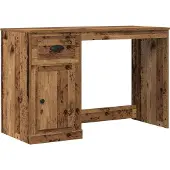 vidaXL Schreibtisch Altholz 50 x 115 x 75 cm Holzwerkstoff