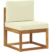vidaXL Outdoor-Sofagarnitur 8 Stk. Natur und Creme