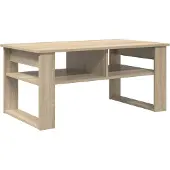 vidaXL Couchtisch Sonoma-Eiche 96 x 54 x 44 cm Holzwerkstoff