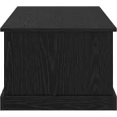 vidaXL Couchtisch Schwarz Eichen-Optik 90 x 50 x 35 cm Holzwerkstoff