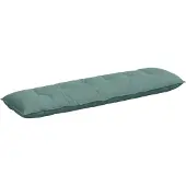 vidaXL Rückenkissen Meergrün 180 x 50 cm Cordstoff