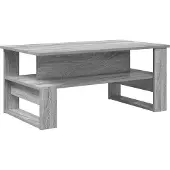 vidaXL Couchtisch Sonoma-Grau 90 x 50 x 40 cm Holzwerkstoff