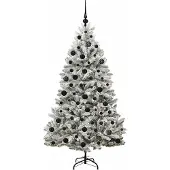 vidaXL Lumi (mit 300 LEDs und schwarzen Bällen)