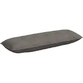 vidaXL Rücken Kissen Hellgrau 140 x 50 cm Cordstoff