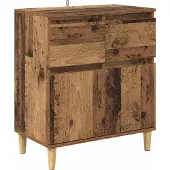 vidaXL Sideboard Altholz 60 x 35 x 70 cm Holzwerkstoff