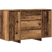 vidaXL Sideboard mit Schubladen Altholz 120 x 41 x 75 cm Holzwerkstoff