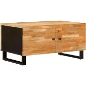 vidaXL Couchtisch Braun 80 x 50 x 40 cm Massivholz Mango