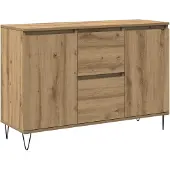 vidaXL Sideboard Artisan-Eiche 101,5x35x70 cm Holzwerkstoff